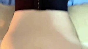 skinny asian wife with big ass and tattoos enjoys homemade pov in dorm bath with roommate