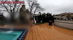 Petite 18+ Spanish Teen Valentina Lapiedra Enjoys Risky Pickup Sex In Famous Thermal Bath