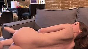 hey that pov deep penetration in the kitchen with tight pussy feels amazing on big cock