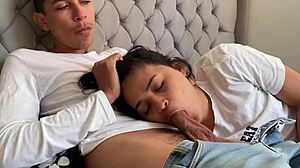 Padrastro Pervertido Mete La Polla En Mi Boca Hasta Corrense With Cumshot And Tattoo