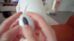 Saw Stepsisters Buttplug In Her Big Ass Before Date And Fucked Her Hard!