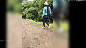 omg 😈 this young 18+ colombian farm woman milks my cock after i paid her for it