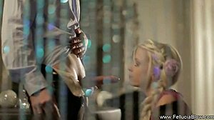 Fellucia Blow Delivers Perfect Blowjob with Blonde Amateur Facial and Swallow in Oral Session