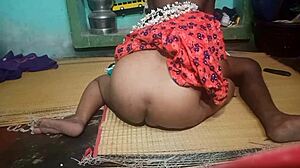 i feel so hot fuckin this indian aunty as her step boy friend in bedroom close-up action