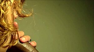 Cougar Gives Sloppy Blowjob And Handjob To Young Black Teen With Cum In Mouth Swallow