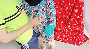 Blacked Hijab Indian Muslim Bhabhi Craves Rough Doggystyle Anal Fuck from Desi Dever with Dirty Hindi Talk