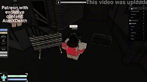 uhh found this precious girl and fucked her wild in roblox criminality condo... her tits and pussy felt so good