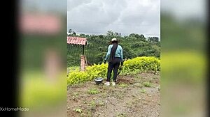 omg 😈 this young 18+ colombian farm woman milks my cock after i paid her for it