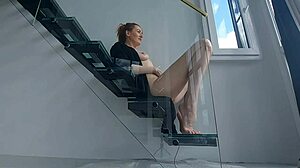 wet pussy and beautiful ankles what else for happiness with milf squirting orgasm