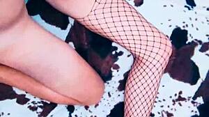 This mature skinny couple in lingerie got into some homemade sex, sharing their amateur wife moments like everyday folks do.