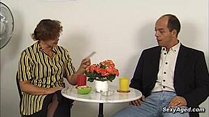 German Hairy Pussy Mature Fucked By A Big Dick Guy