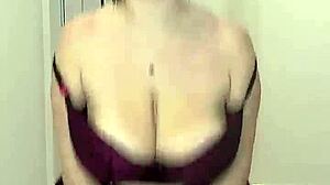 this neighbor with natural tits came to your room, so what are you going to do with her?