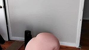 Curvy Woman Performs Early Morning Naked Yoga Routine