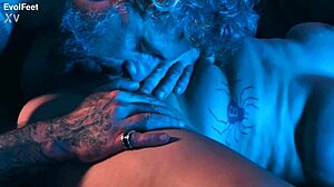 I Feel So Desperate Craving Brunette Latina Pussy and Feet with Wet Licking Fetish Domination Using Toys and Vibrator