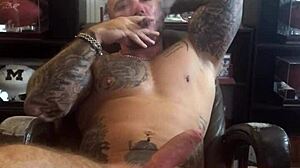 Cigar with a hard on makes me think of tattoo designs.