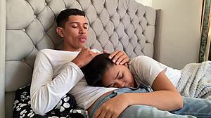 Padrastro Pervertido Mete La Polla En Mi Boca Hasta Corrense With Cumshot And Tattoo