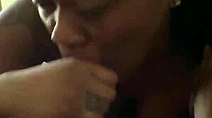 Sucking Dick Real Good With Wet Pussy Bent Over Doggystyle And Facial Cumshot On Ebony Babe