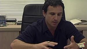 There is nothing that a horny blonde chick with big tits cannot get away with