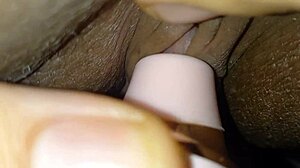 Wet Clit Teased With Suction Toy