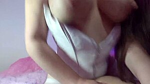 oh man this latina wife rides her husband's best friend so wildly with big tits bouncing in see through outfit for curvy homemade action