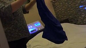 Japanese pregnant busty milf treasure video shows her huge natural tits and saggy boobs. She's beautiful with asian curves and balloon belly 😍