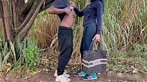 Trans Woman With Impressive Size Engages Intimately With Man