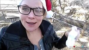 christmas cumshot compilation with milfs getting facial and ass cum loads