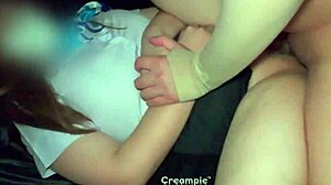 เย็ดแลกเกรด สาวมหาลัยโดนแตกในแลกเกรด With Shaved Wet Pussy In Missionary Bedroom Action