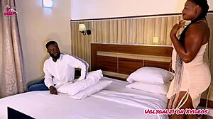 big tits ebony slut milf sucks big black cock in missionary. ugly african bbw gets fucked hard!