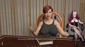 Just Married Ep 2 - Pussy Licking Orgasm In The Office With Cheating Wife