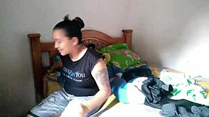 i mean my friend's whore loves licking asses and with this urge i give her my ass