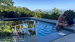 Outdoors Anal And Blowjob In Costa Rica Explodes With Intensity!