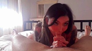 I Feel So Aroused By Brenna Sparks' Super Sloppy Blowjob