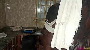 Kitchen Assistant Erotic Fuck Oiled