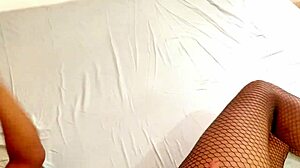 Two women encounter a large dark figure