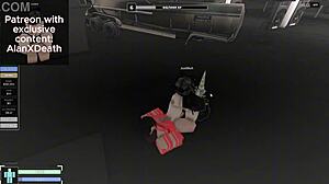 uhh found this precious girl and fucked her wild in roblox criminality condo... her tits and pussy felt so good