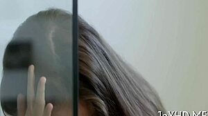 teen slut gets her tight twat and asshole rammed hard by a massive schlong in nasty rough action. she screams through the intense pounding session.