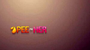 Can this flawless beauty handle her spread twat filled with warm pee? Will she squirt wildly?