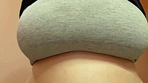 Whoa, check out this huge titty Sarah getting all wild