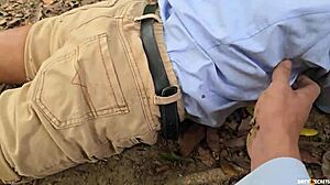 Camping Adventure Exploring Emma Anturin's Tight Vagina in Cosplay