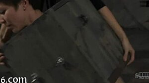 Tossed Up Girl Contrasts Garage Setting With Intense Punishment