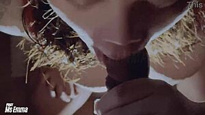 Why does my beautiful cheating wife suck friend's cock and swallow every cum drop?