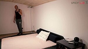 Fucking Workout In Gym Turns Into Doggystyle Riding And Missionary Cowgirl Action With Slutty Sara Bell Wearing Glasses