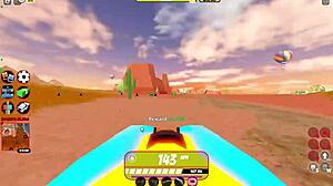 Cop performs blowjob in roblox jailbreak gameplay with big tits milf anal creampie and titty fuck by police bitch.