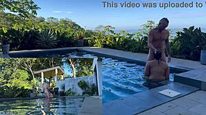 Outdoors Anal And Blowjob In Costa Rica Explodes With Intensity!