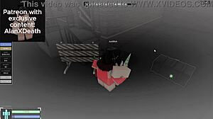 uhh found this precious girl and fucked her wild in roblox criminality condo... her tits and pussy felt so good