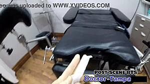 i tried out a foley catheter with dr tampa in latex gloves