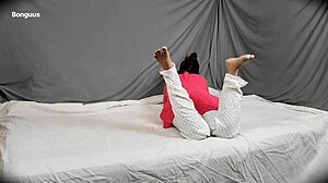 Riya spreads her tight wet pussy for step uncle's cock while aunt is away