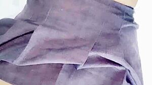 Subtle Hints of Passion with Attractive Young Latina in Skirt