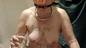 BOLD ACTION As French Maid Slave In Bondage Gets Doggystyle Dildo Humiliation And Outdoor Exhibitionist Orgasm